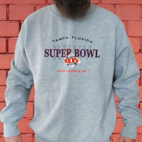 Vintage Other - 🔥VTG NFL Superbowl XXXV 2001 Ravens Giants🔥